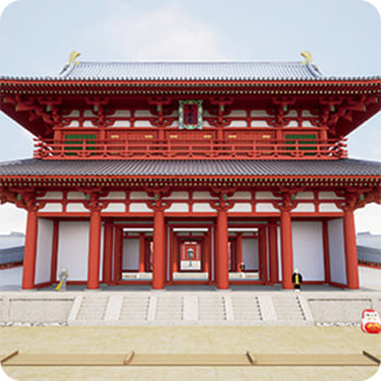 だるまから歴史を学ぶ！大安寺建築CG体験